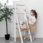 складна вежа помічника біла