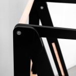 складна вежа помічника чорна