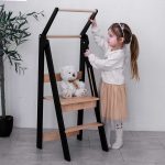 складна вежа помічника чорна