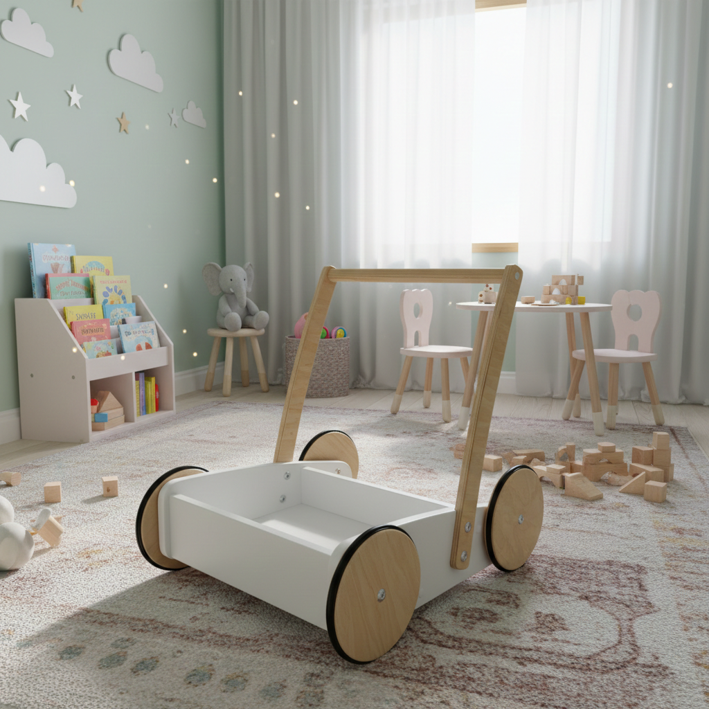 Дитячий Монтессорі візок для перших кроків